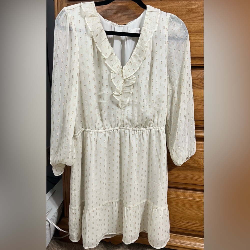 Loft dress size large petite